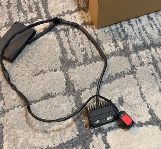 Battery powered baja light(with switch)