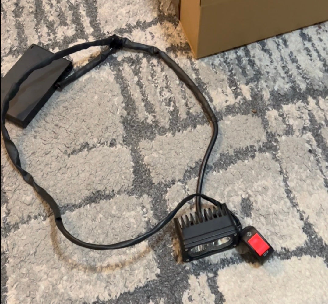 Battery powered baja light(with switch)